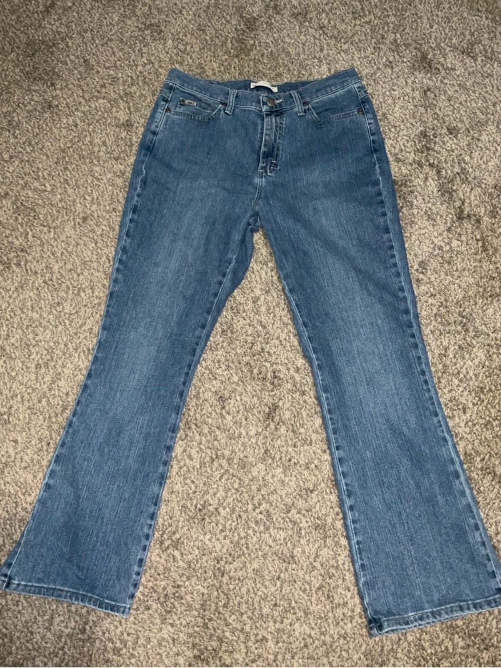 Lee Relaxed Bootcut (In the Waist) Stretch Denim Jeans Size 12Short 30”x29”